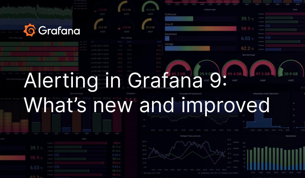Grafana 9中的警报:有什么新的和改进的