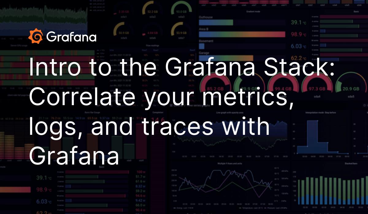 Grafana堆栈介绍:将你的指标、日志和跟踪与Grafana关联起来