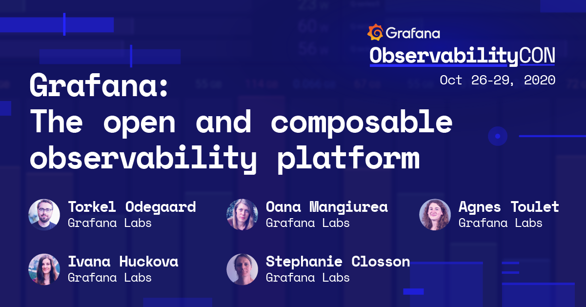 Grafana:开放和可组合可观测性平台