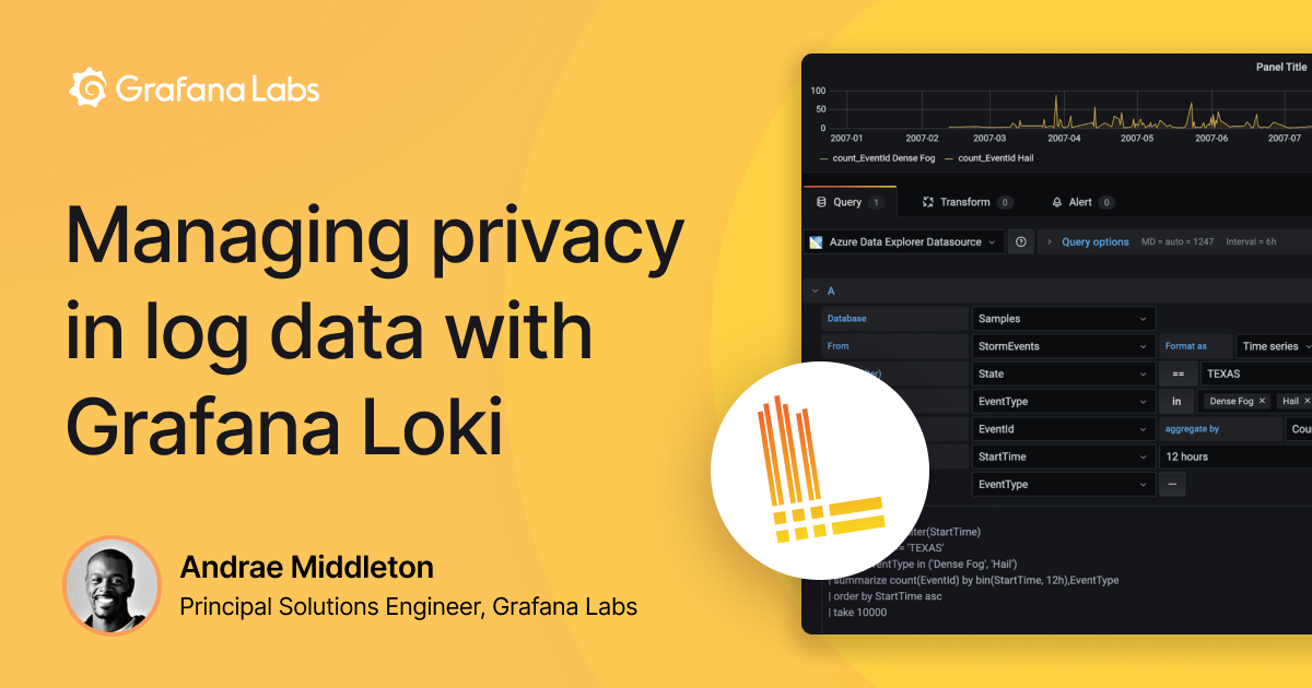 用Grafana Loki管理日志数据的隐私