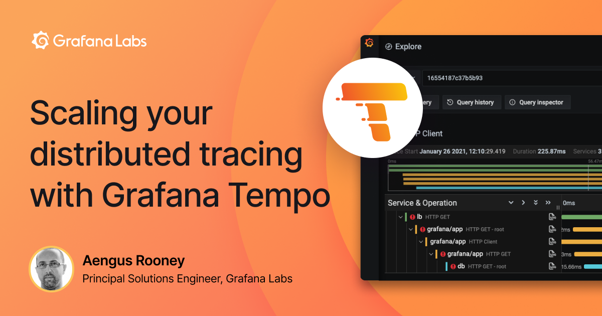 使用Grafana Tempo扩展分布式跟踪