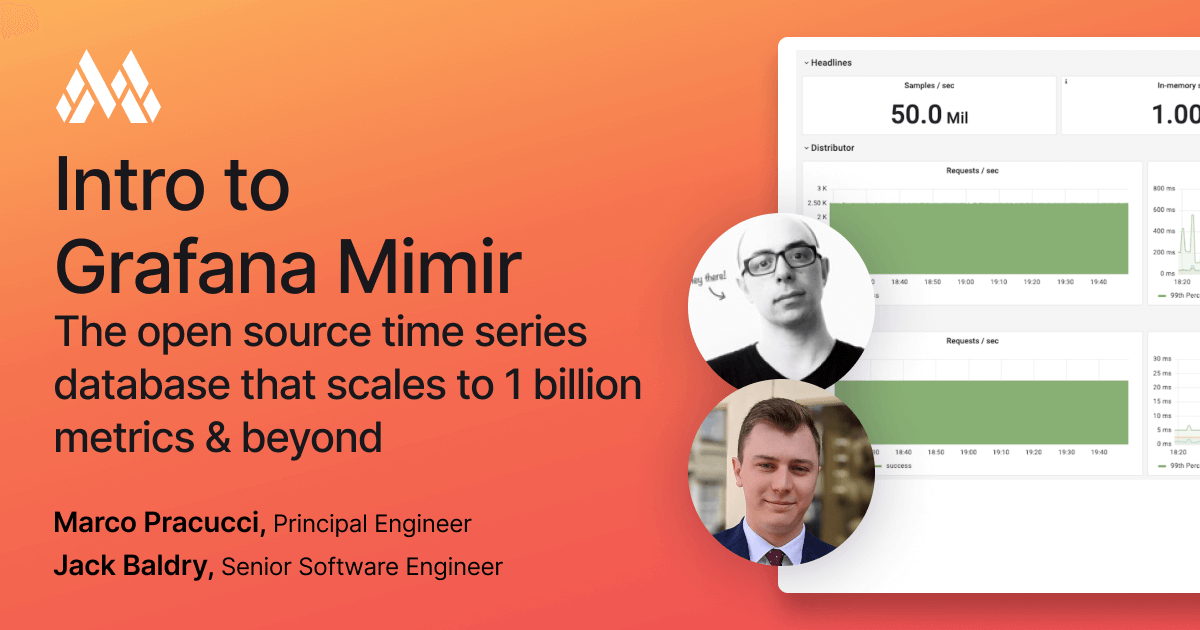Grafana Mimir介绍:这是一个开源的时间序列数据库，可扩展到10亿个指标