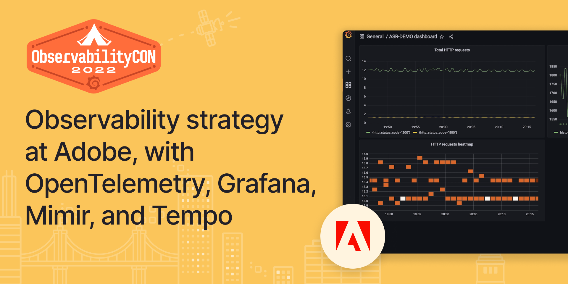Adobe的可观察性策略，包括OpenTelemetry、Grafana、Mimir和Tempo